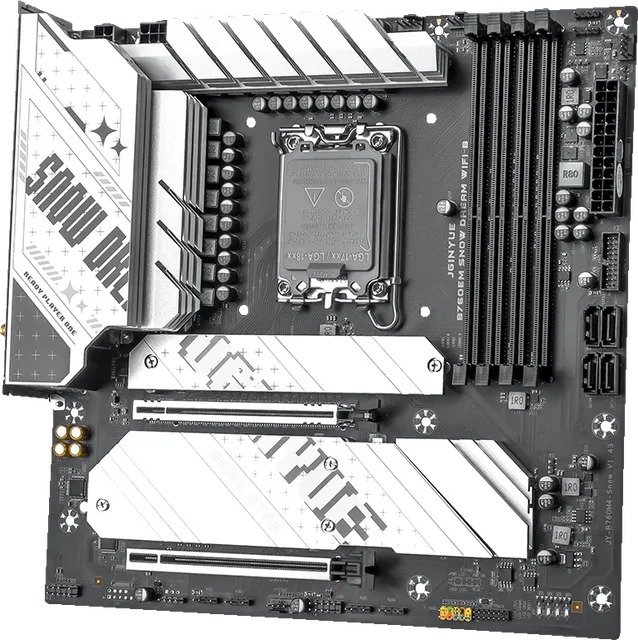 精粤 B760 EM WIFI DDR4 PCIE5.0 3A