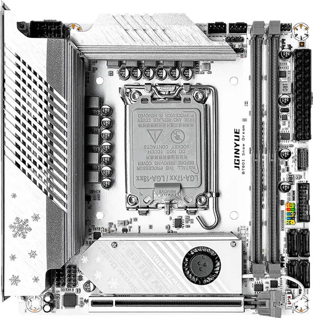 精粤 B760I SNOW DREAM ITX DDR4 LGA