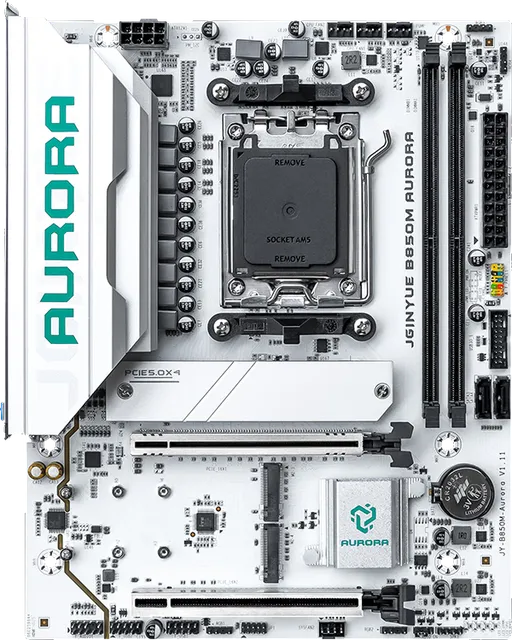 精粤 B850M AURORA DDR5