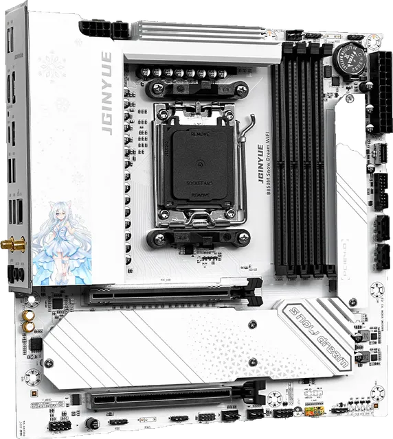 精粤 B850M SNOW DREAM WIFI6E DDR5