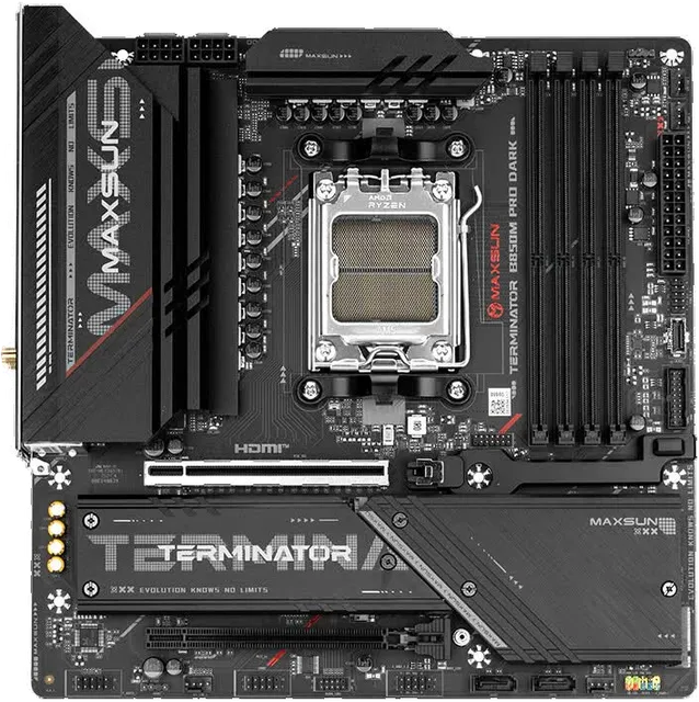 铭瑄 B850M PRO DARK WIFI DDR5