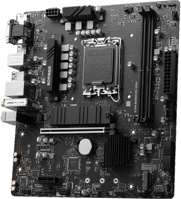 微星 B760M BOMBER WIFI DDR4爆破弹