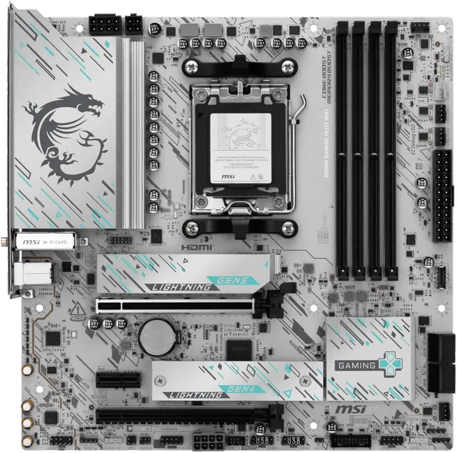 微星 B850M GAMING PLUS WIFI7小白龙