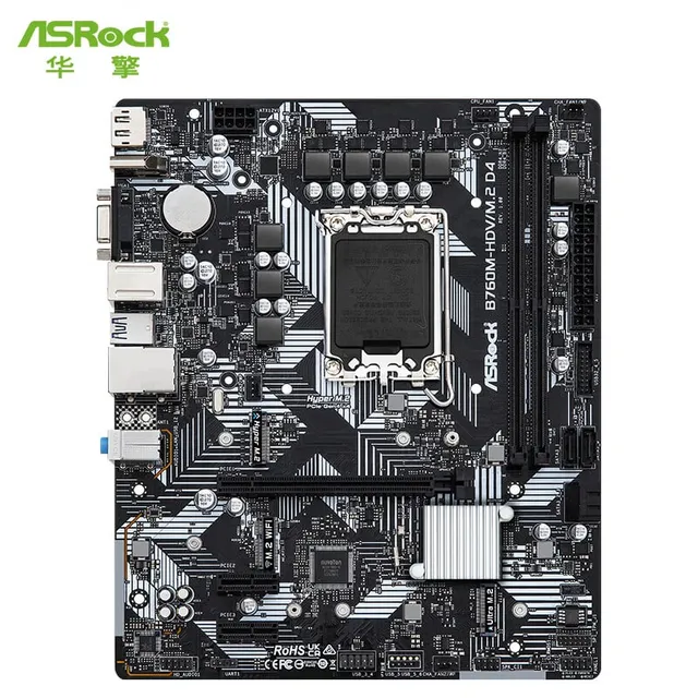 华擎 B760 ASROCK M HDV M.2 D4