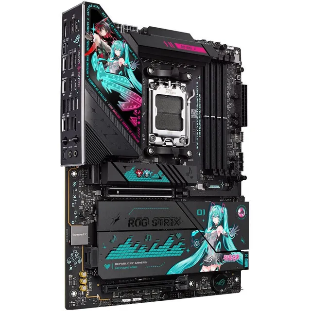 华硕 ROG STRIX X870E-H S MIKU初音未来二次元电竞