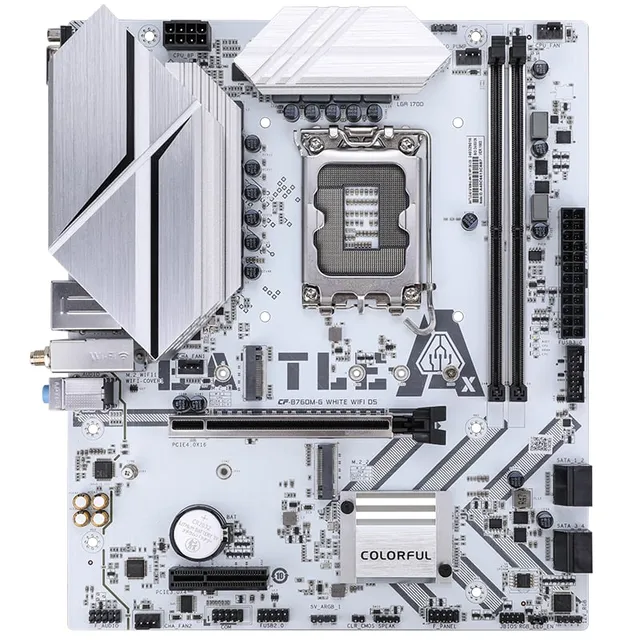 七彩虹 BATTLE-AX B760M-G WHITE WIFI D5 小冷钢DDR5