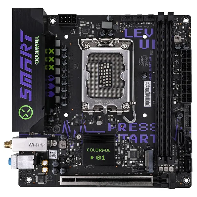 七彩虹 H610I SMART WIFI V20潮玩迷你DDR4