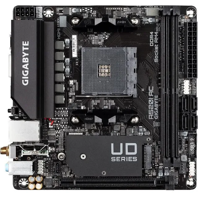 技嘉 A520I AC迷你ITX WIFI5 DDR4