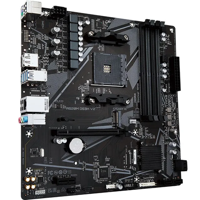 技嘉 超耐久A520M DS3H V2 DDR4