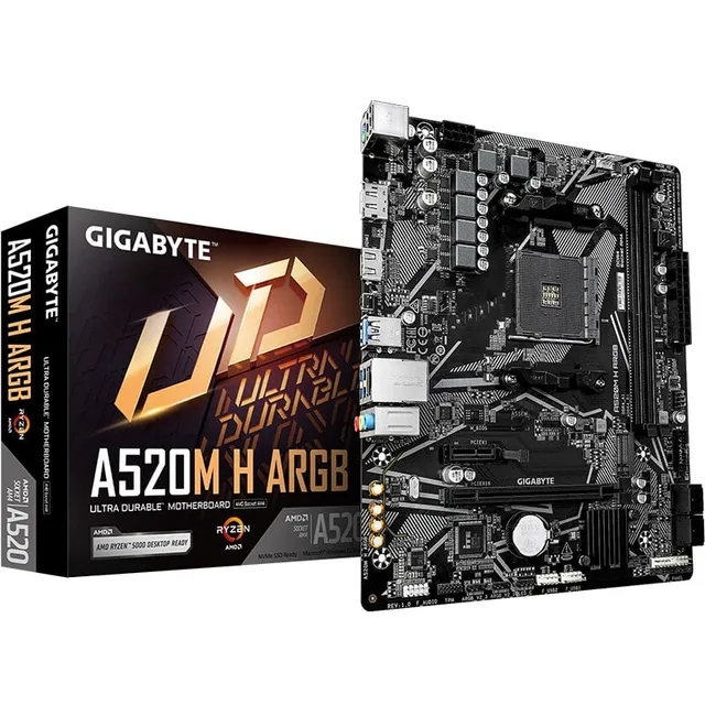 技嘉 A520M H ARGB DDR4