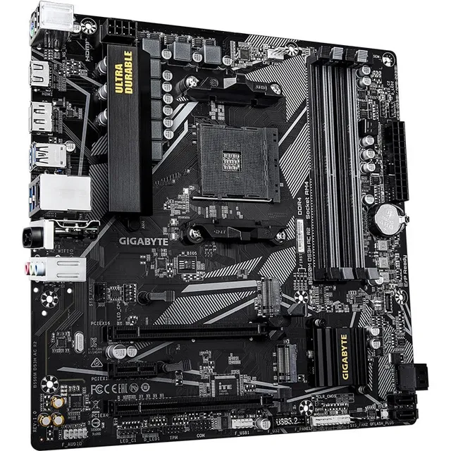 技嘉 超耐久B550M DS3H AC R2 DDR4 WIFI5