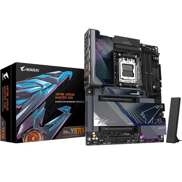 技嘉 超级雕X870E AORUS MASTER X3D DDR5 WIFI7
