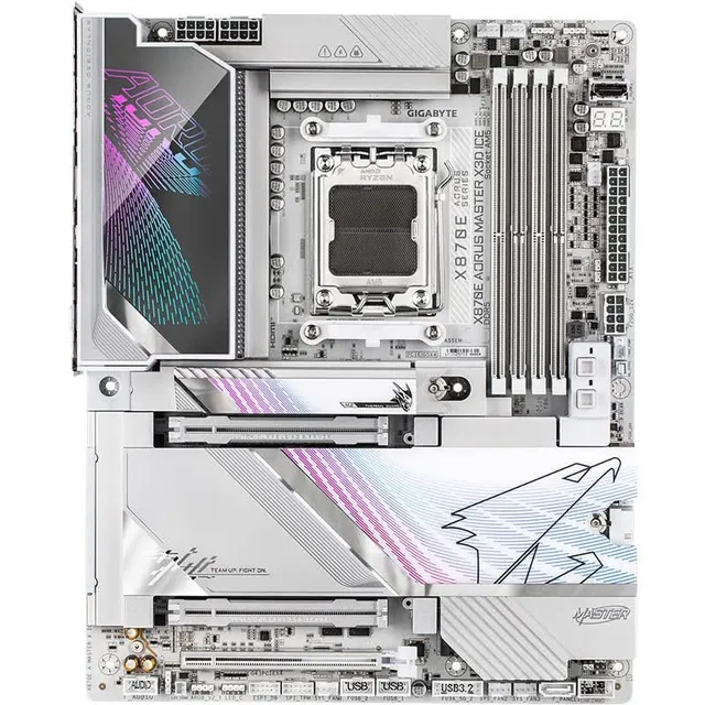 技嘉 超级冰雕X870E AORUS MASTER X3D ICE WIFI7 DDR5