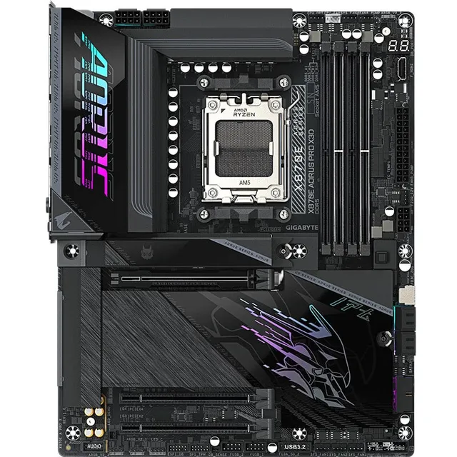 技嘉 电竞雕X870E AORUS PRO X3D WIFI7 DDR5