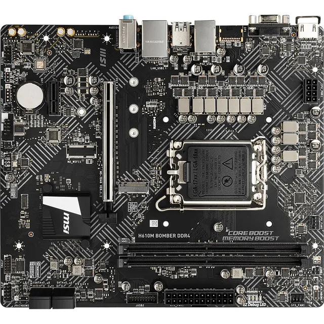 微星 H610M BOMBER DDR4 爆破弹