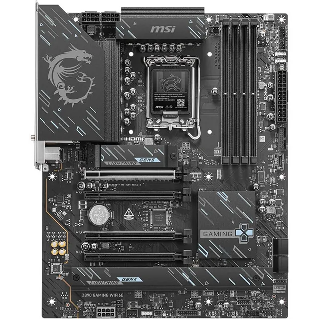 微星 Z890 GAMING WIFI6E DIY电脑