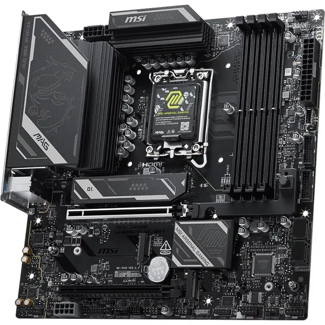 微星 Z890M GAMING PLUS WIFI小黑龙