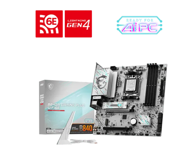 微星 B840M GAMING PLUS WIFI6E