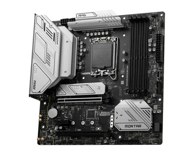 微星 MAG B760M MORTAR WIFI DDR4 迫击炮