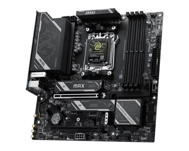 微星 MAG B850M GAMING PRO MAX WIFI小黑龙