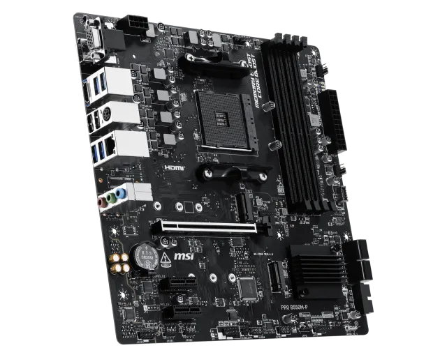 微星 PRO B550M-P