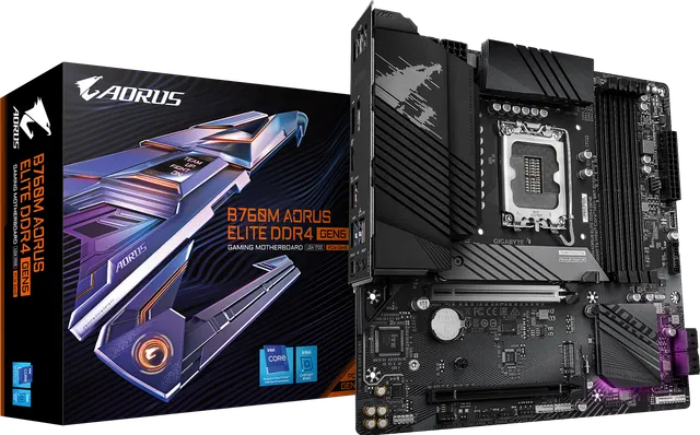 技嘉 小雕B760M AORUS ELITE DDR4 GEN5
