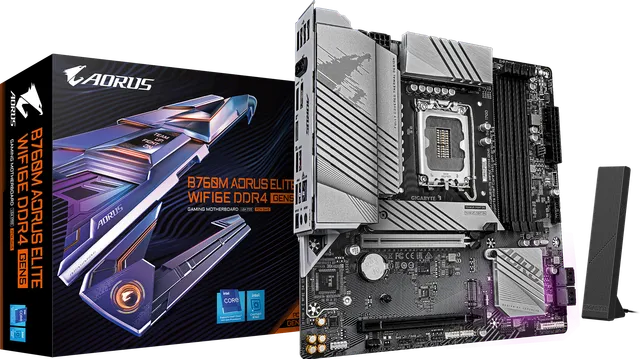 技嘉 小雕B760M AORUS ELITE WIFI6E DDR4 GEN5