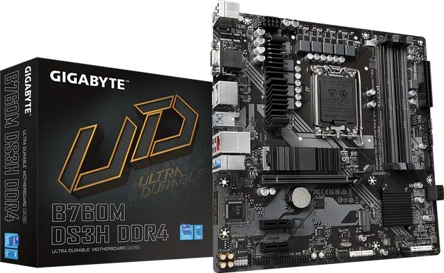 技嘉 超耐久 B760M DS3H DDR4