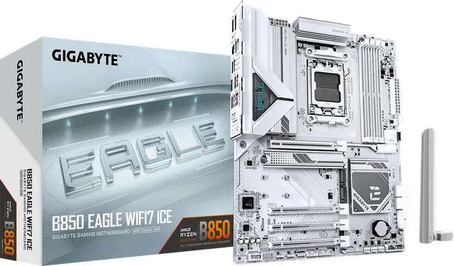 技嘉 冰猎鹰B850 EAGLE WIFI7 ICE DDR5