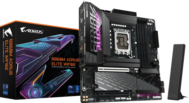 技嘉 小雕B860M AORUS ELITE WIFI6E DDR5