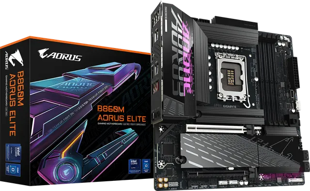 技嘉 B860M AORUS ELITE 小雕 电竞雕