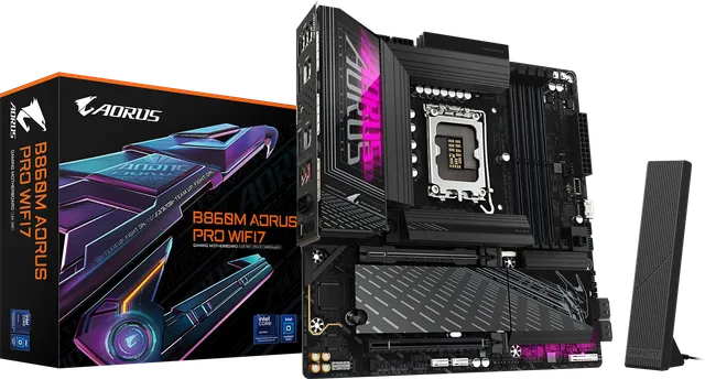 技嘉 电竞雕B860M AORUS PRO WIFI7 DDR5