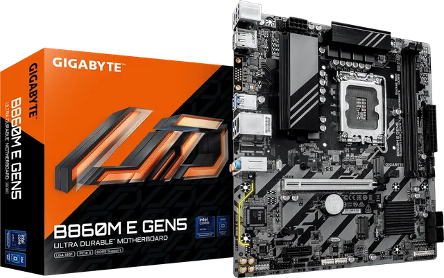 技嘉 超耐久B860M E GEN5 DDR5
