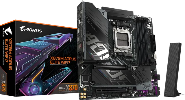 技嘉 小雕X870M AORUS ELITE WIFI7 DDR5
