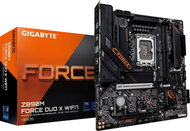 技嘉 战鹰Z890M FORCE DUO X WIFI7 DDR5
