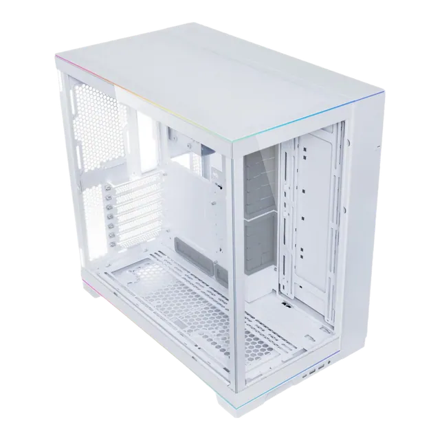 联力 竞白色360水冷 ATX O11DEVO RGB包豪斯