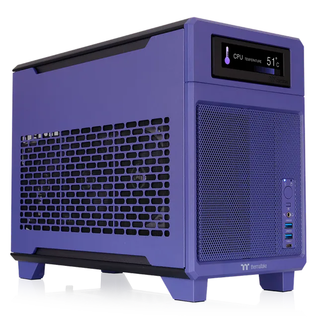 曜越 水冷 TR100暮光紫