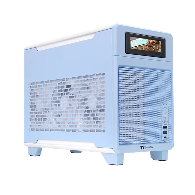 曜越 水冷 TR100绣球花蓝