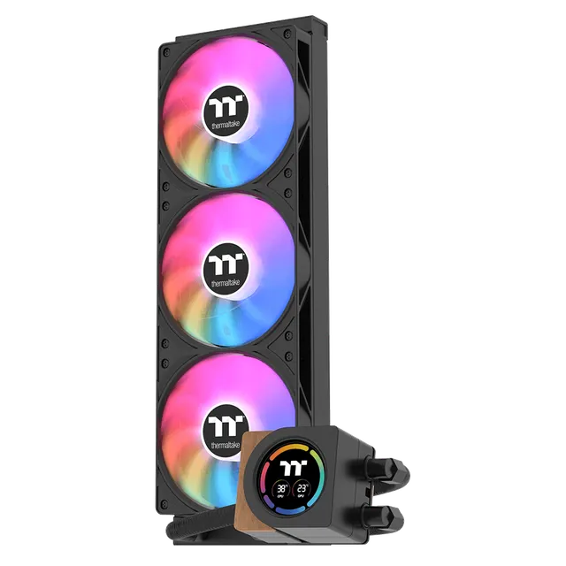 Thermaltake 钢影·木语360-LCD-ARGB