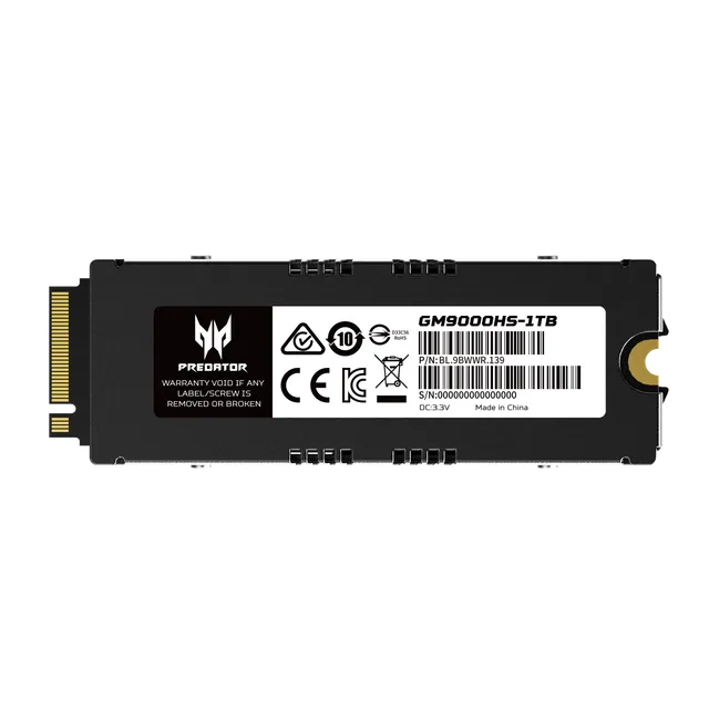 宏碁掠夺者 GM9000 PCIe 5.0 M.2