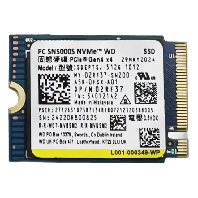 西部数据 SN5000S