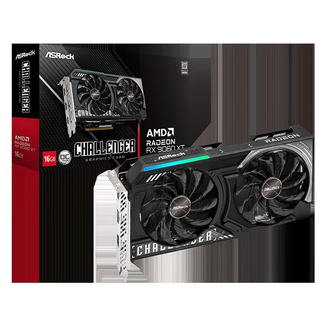 华擎 Radeon RX 9060 XT 挑战者
