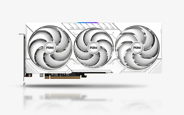 蓝宝石 PURE 极地 AMD Radeon™ RX 9070 XT GPU