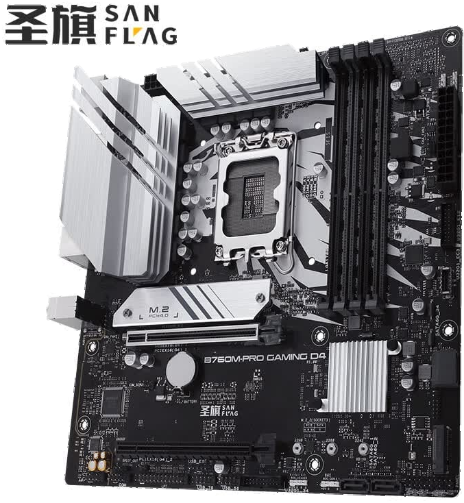 华硕 圣旗B760M-PRO GAMING D4