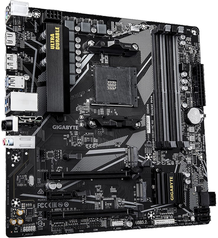 技嘉 超耐久B550M DS3H AC R2 DDR4 WIFI5
