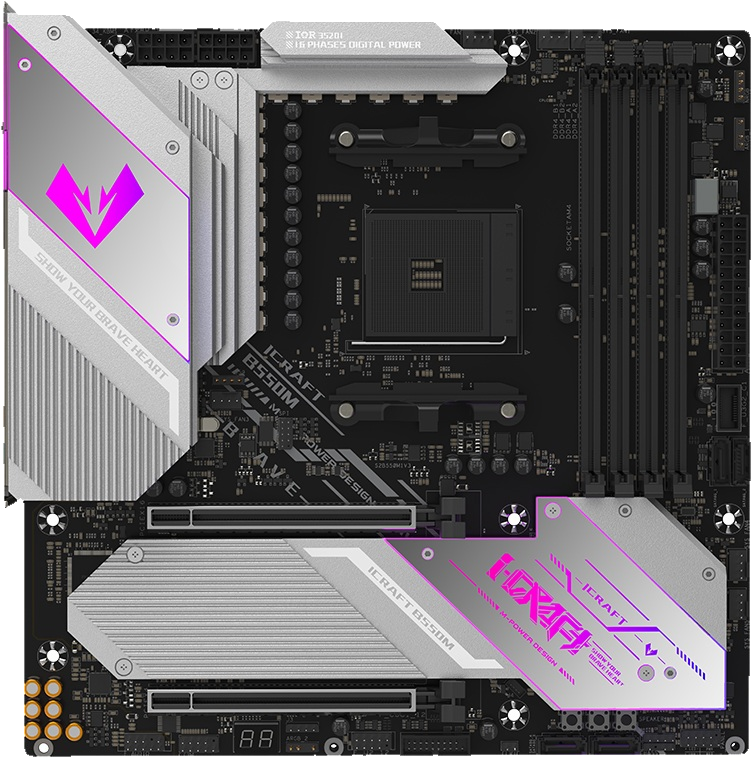 铭瑄 B550 MS ICRAFT M 2.5G