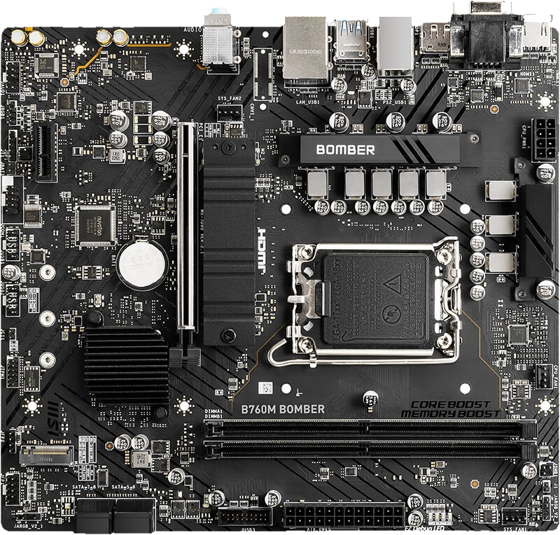 微星 B760M BOMBER DDR5 爆破弹