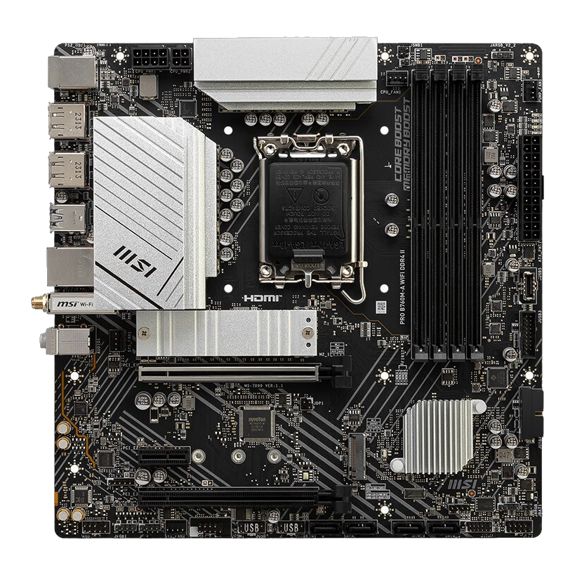 微星 PRO B760M-A WIFI DDR4 II