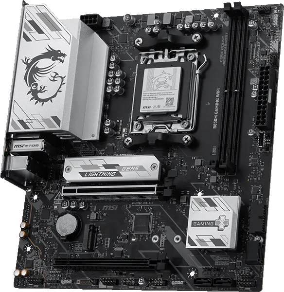 微星 B850M GAMING WIFI小白龙