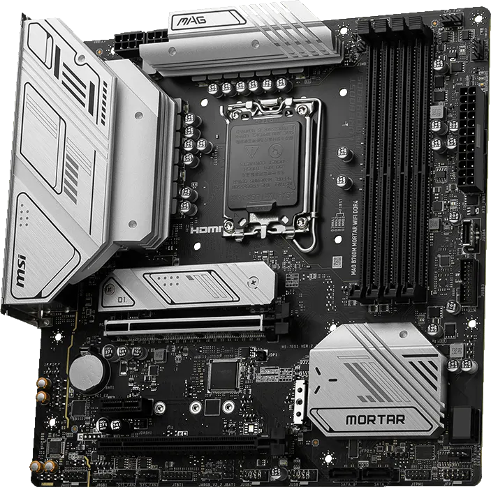 微星 MAG B760M MORTAR WIFI DDR4 迫击炮